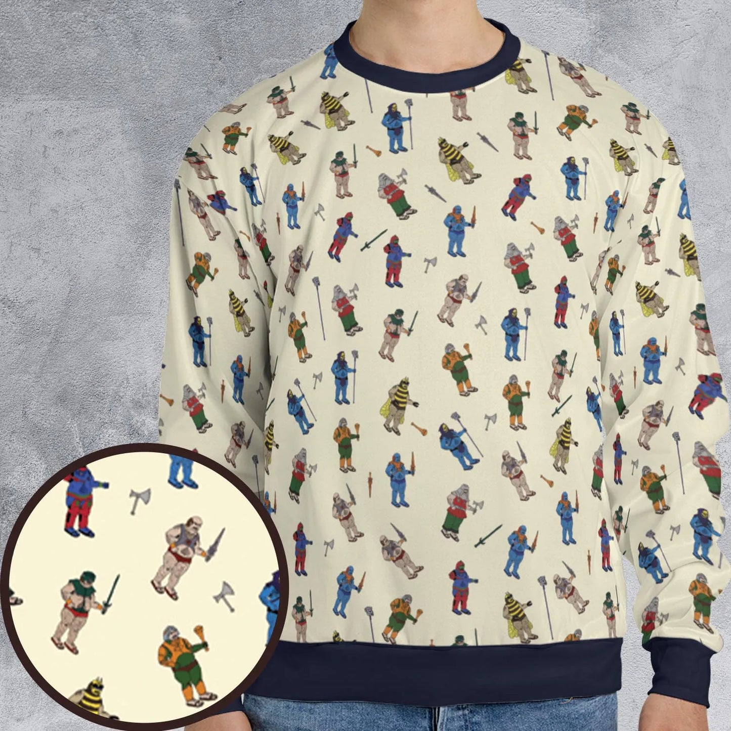 All-over Print Sweatshirt - 4KRUKQ9W