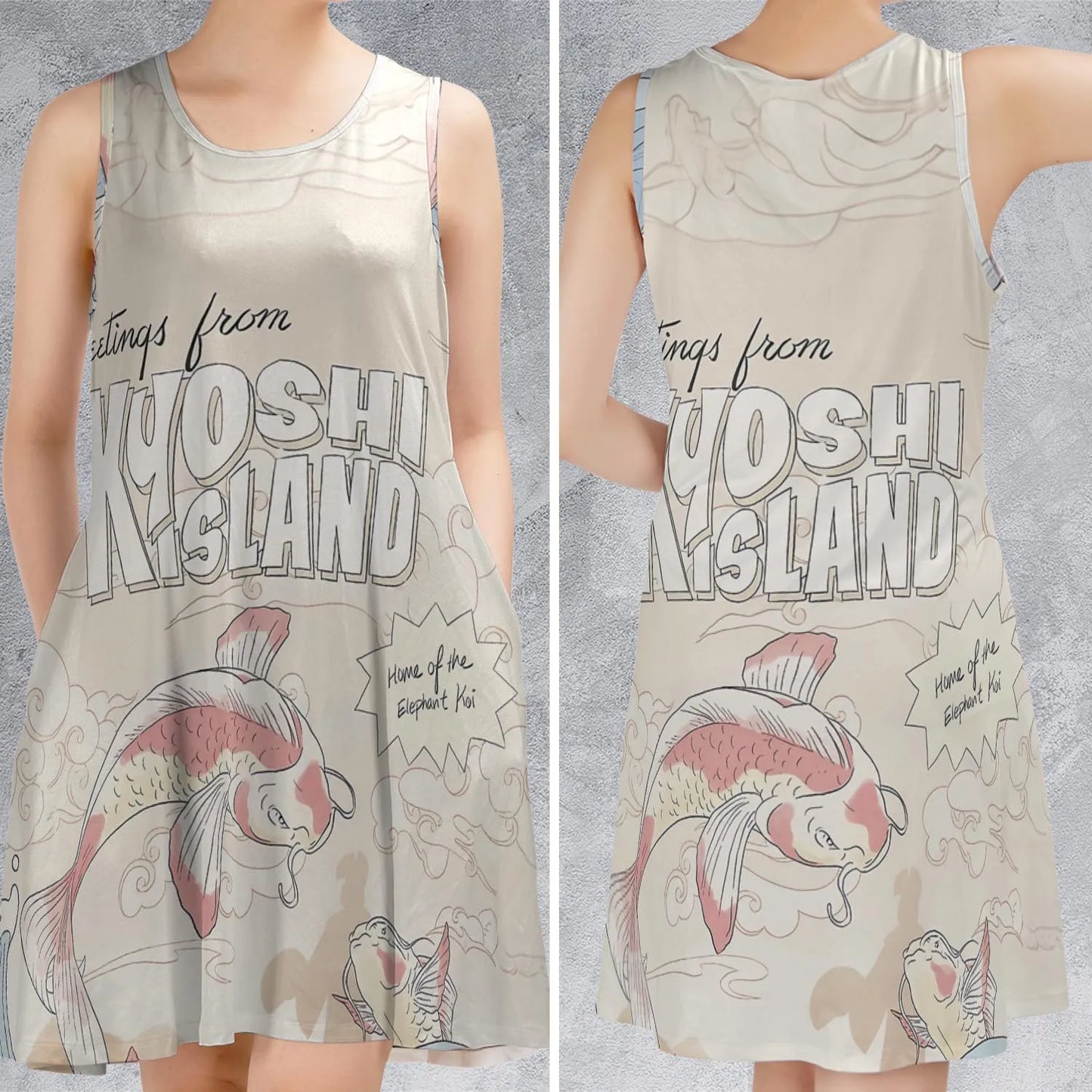 Sleeveless Dress - BV84C4ZQ