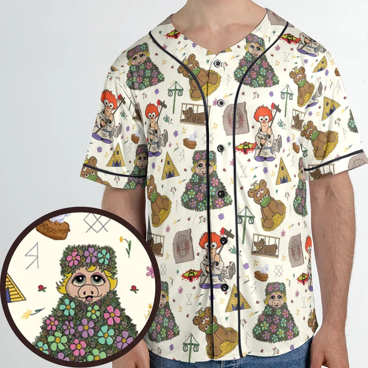 Unisex Baseball Jersey - C32J12RN