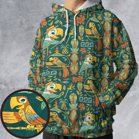 All-over Print Hoodie - RZ85L7MZ -  - 1