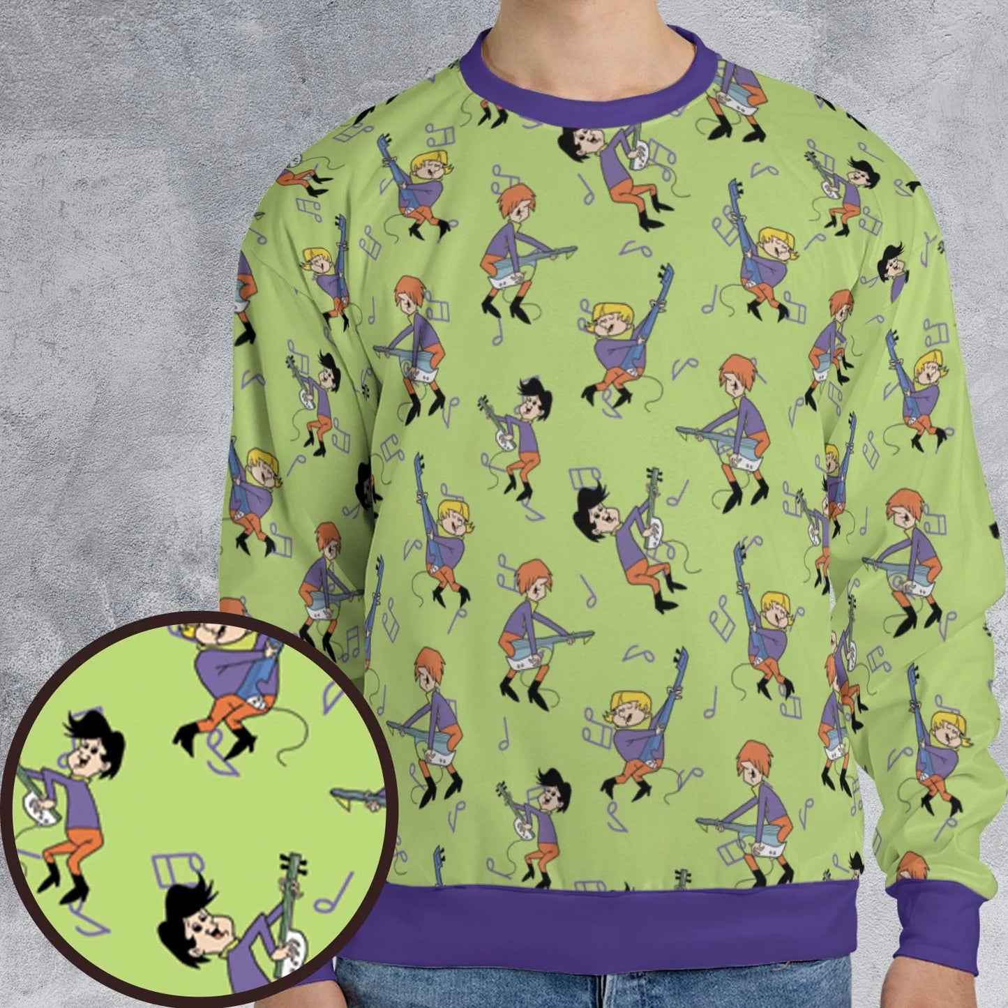 All-over Print Sweatshirt - 5HYE7S4V