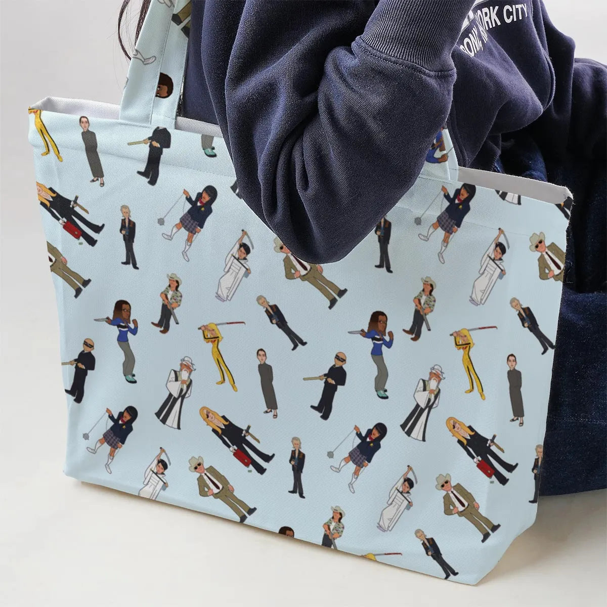 Large Tote Bag - QR7AE8VT