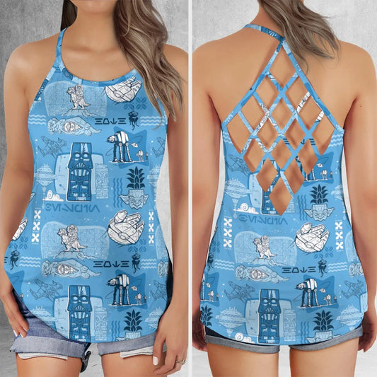 Criss Cross Tank Top - 9GE7A66M