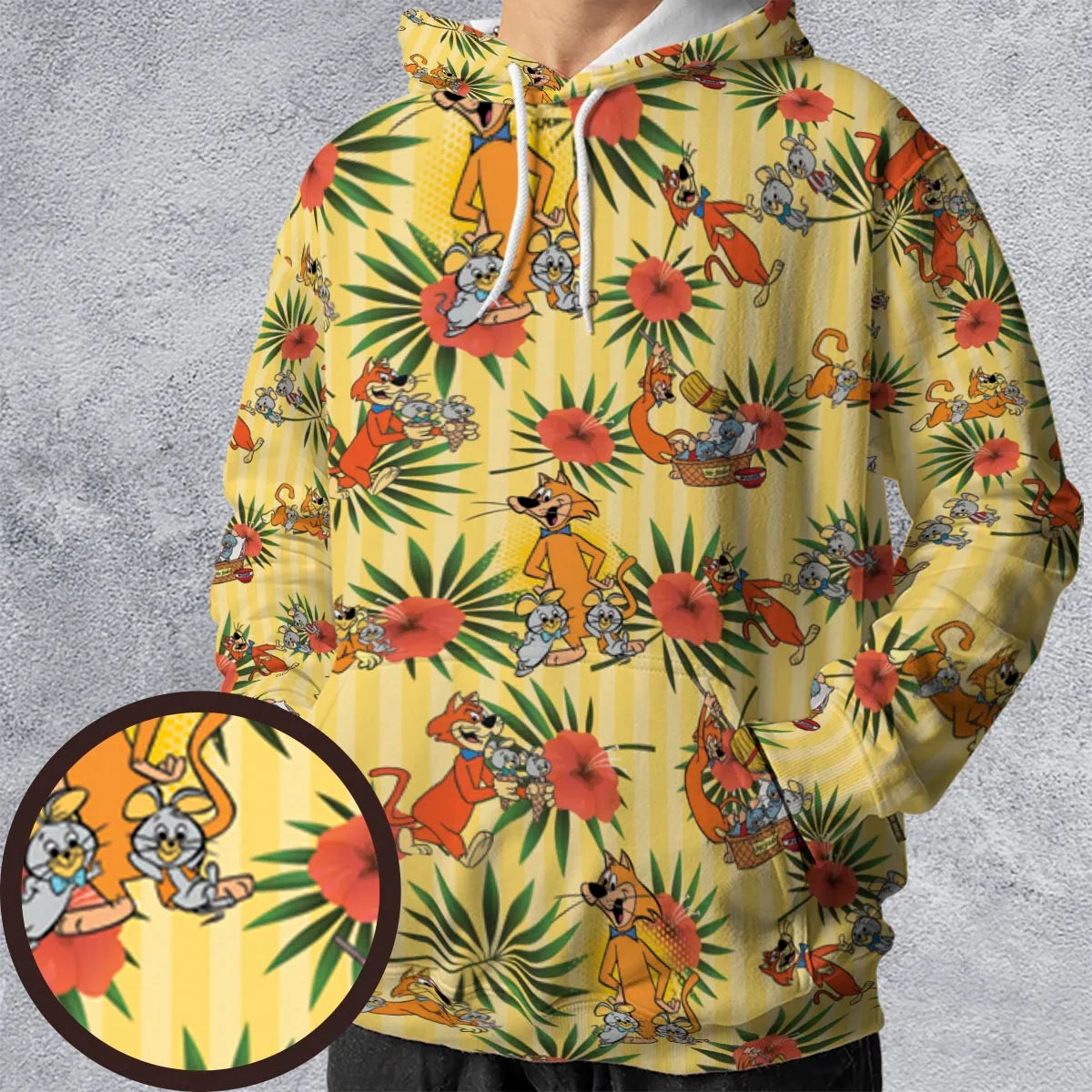 All-over Print Hoodie - Q8P4NTK8
