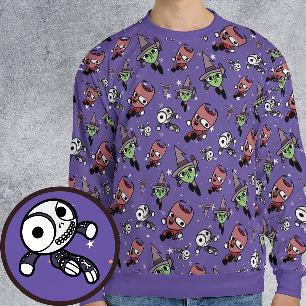 All-over Print Sweatshirt - X36J58HX -  - 1