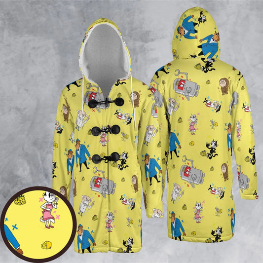 Hooded Cloak Coat - 42QFHW7B