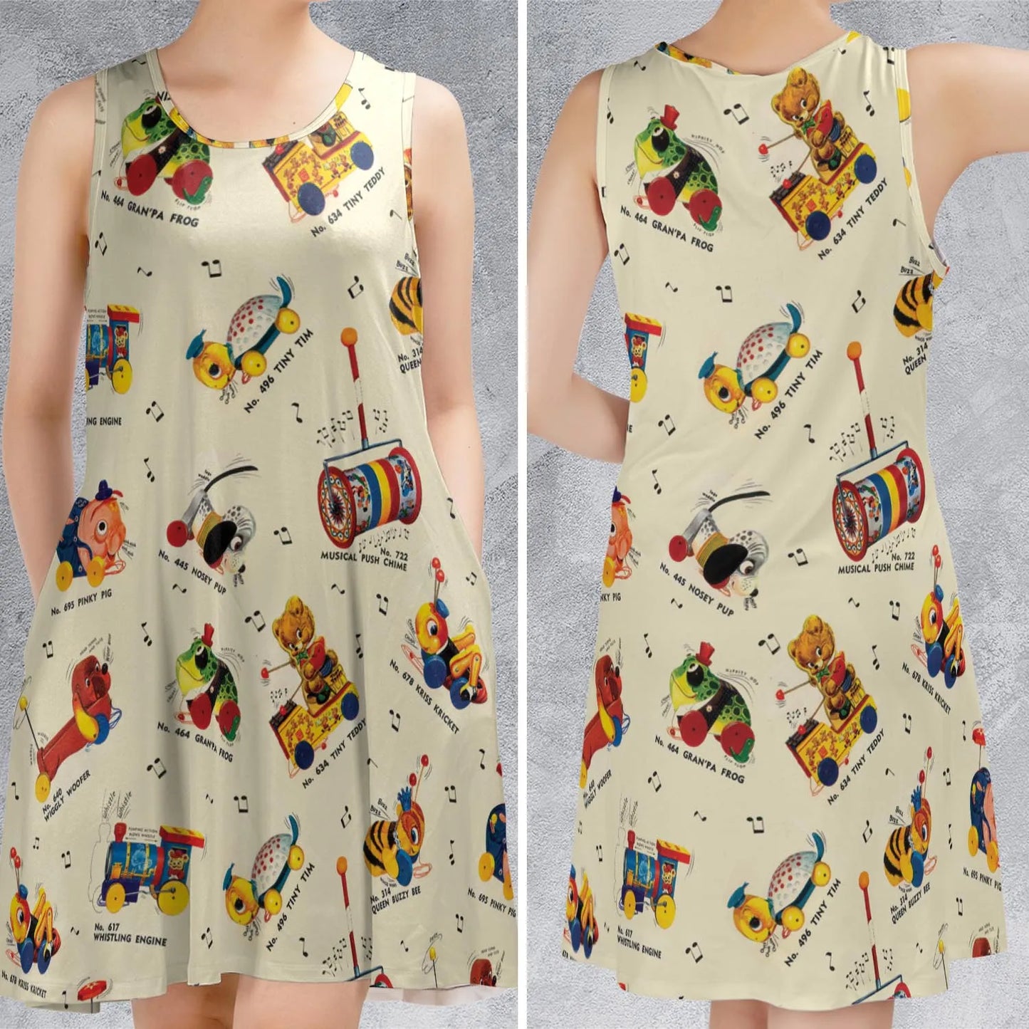 Sleeveless Dress - C8YHZ5CV
