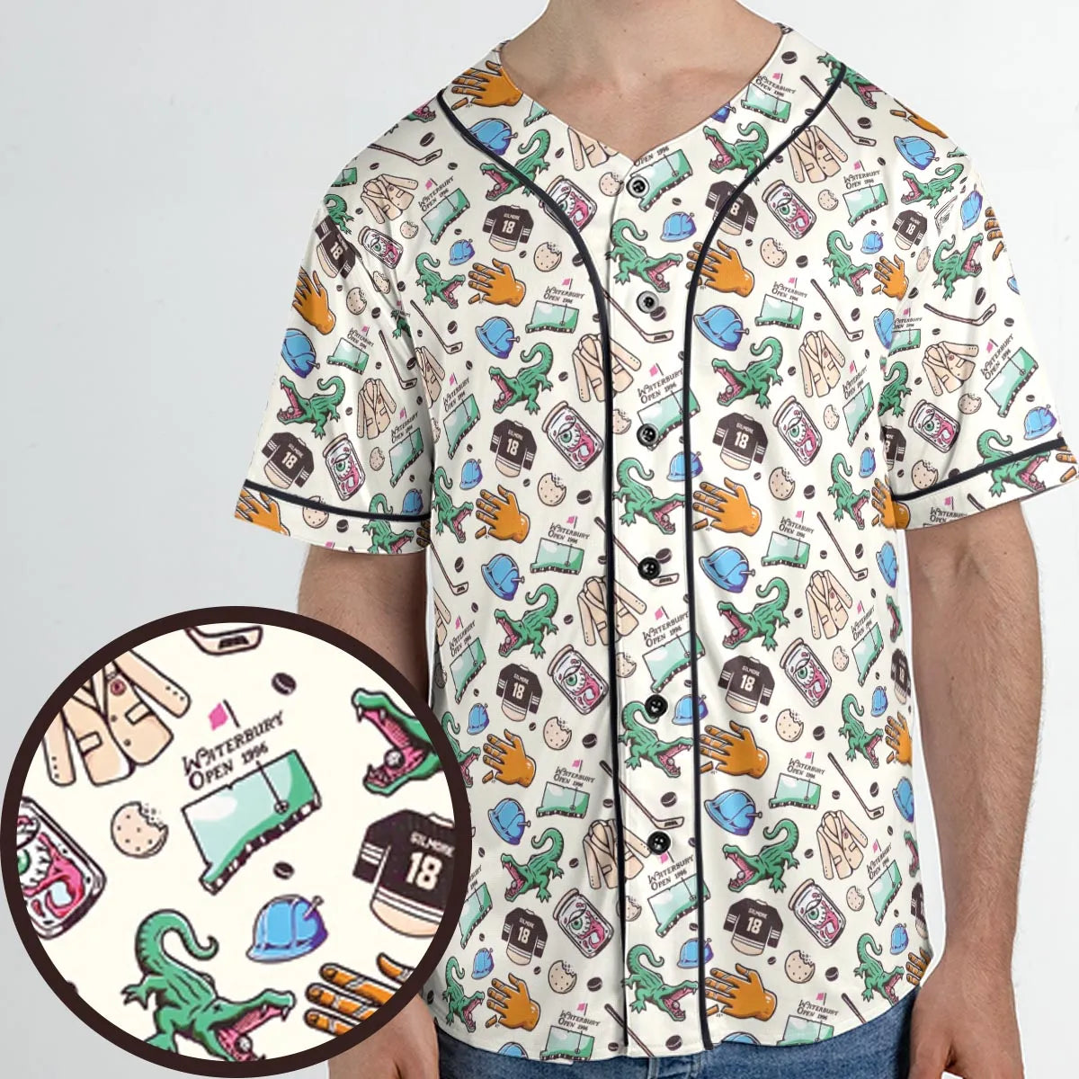 Unisex Baseball Jersey - QD1PSHG1