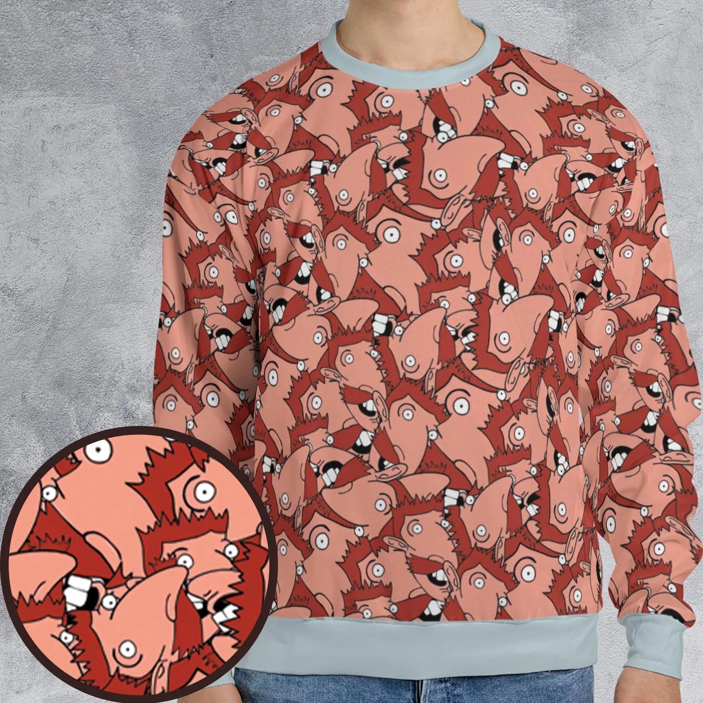 All-over Print Sweatshirt - 7S1VCVDX
