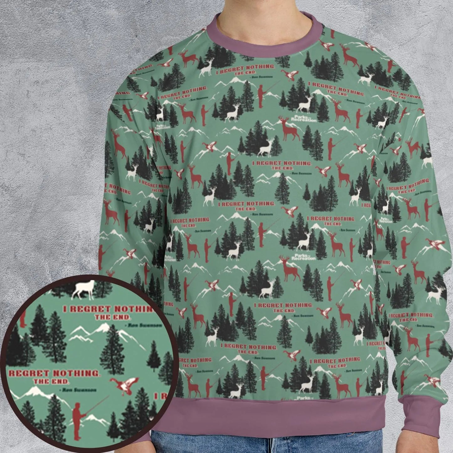 All-over Print Sweatshirt - VRRAAUAP
