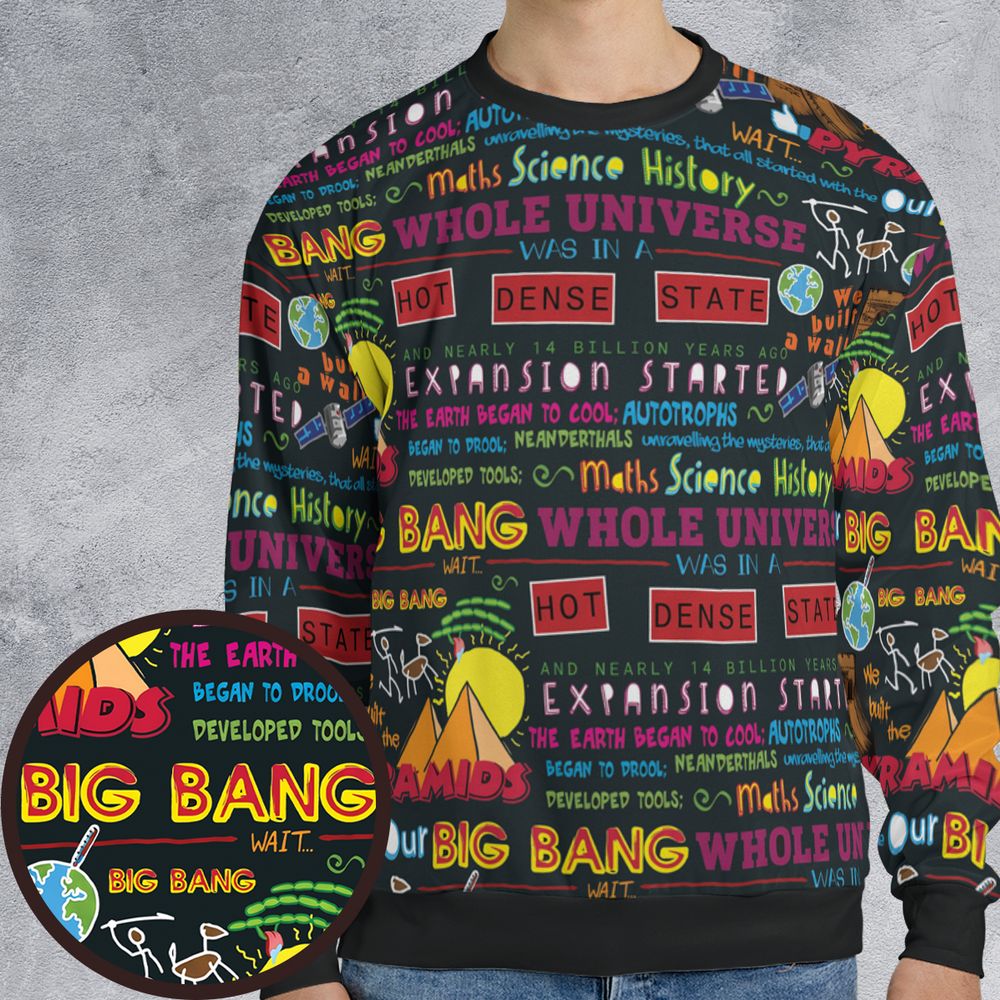 All-over Print Sweatshirt - 4HK6186V -  - 1