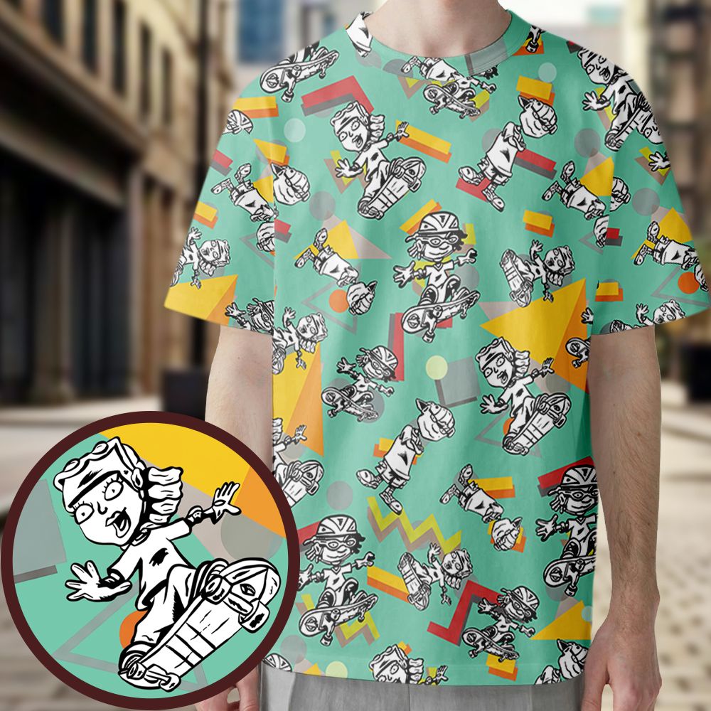 All-Over Print Unisex T-Shirt - AJFNJ3DY -  - 1