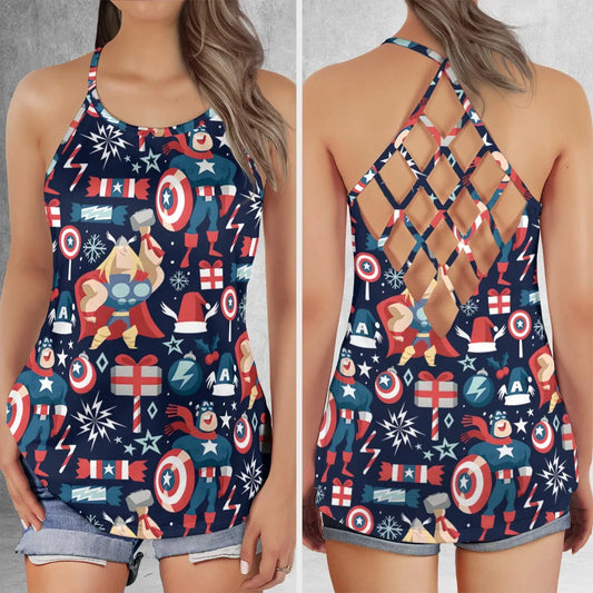 Criss Cross Tank Top - H4CQFF7K