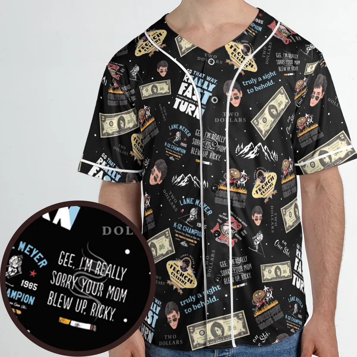 Unisex Baseball Jersey - 5VS4MLQ2