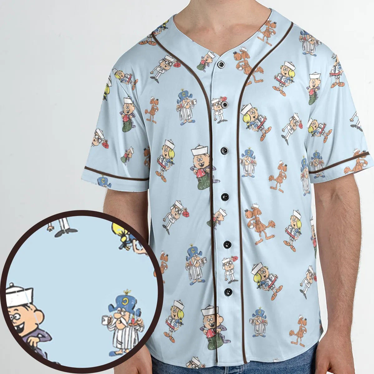 Unisex Baseball Jersey - P7C3DCUV