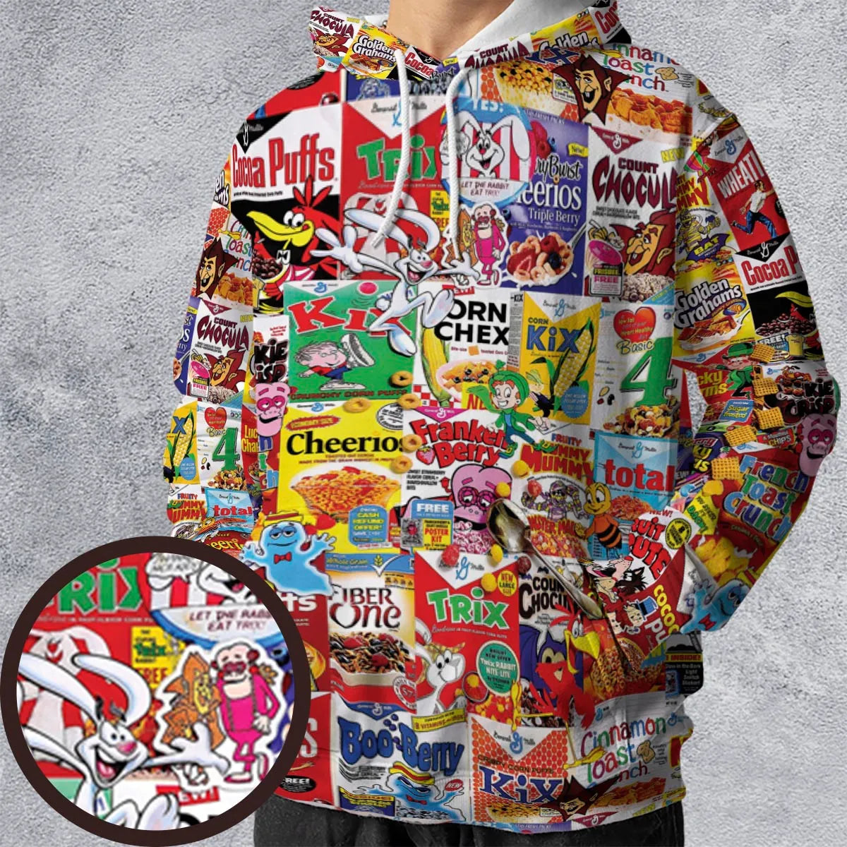 All-over Print Hoodie - 2S9GYVKH