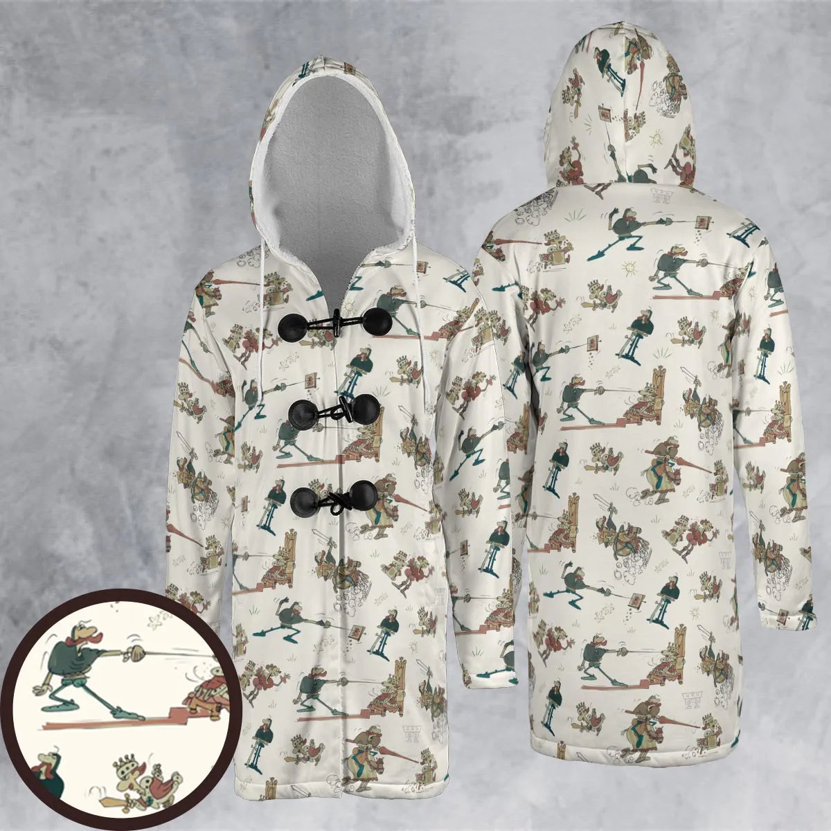 Hooded Cloak Coat - JD9TRFPP