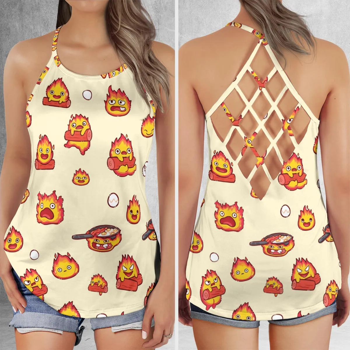 Criss Cross Tank Top - BZBSZD95