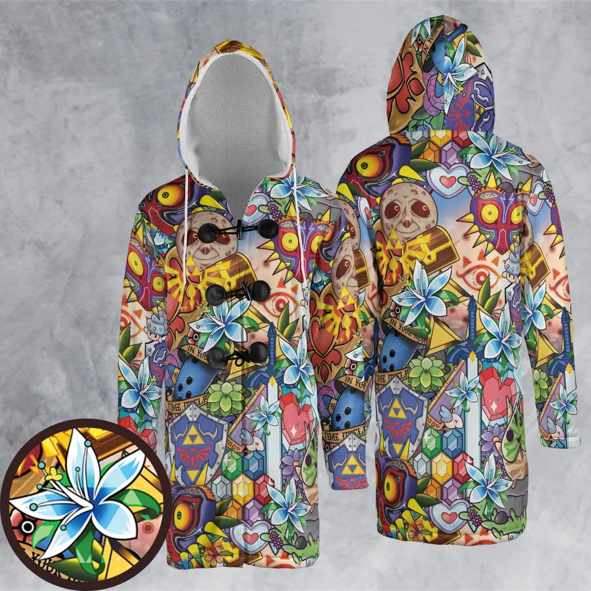 Hooded Cloak Coat - 9VPV1WT9