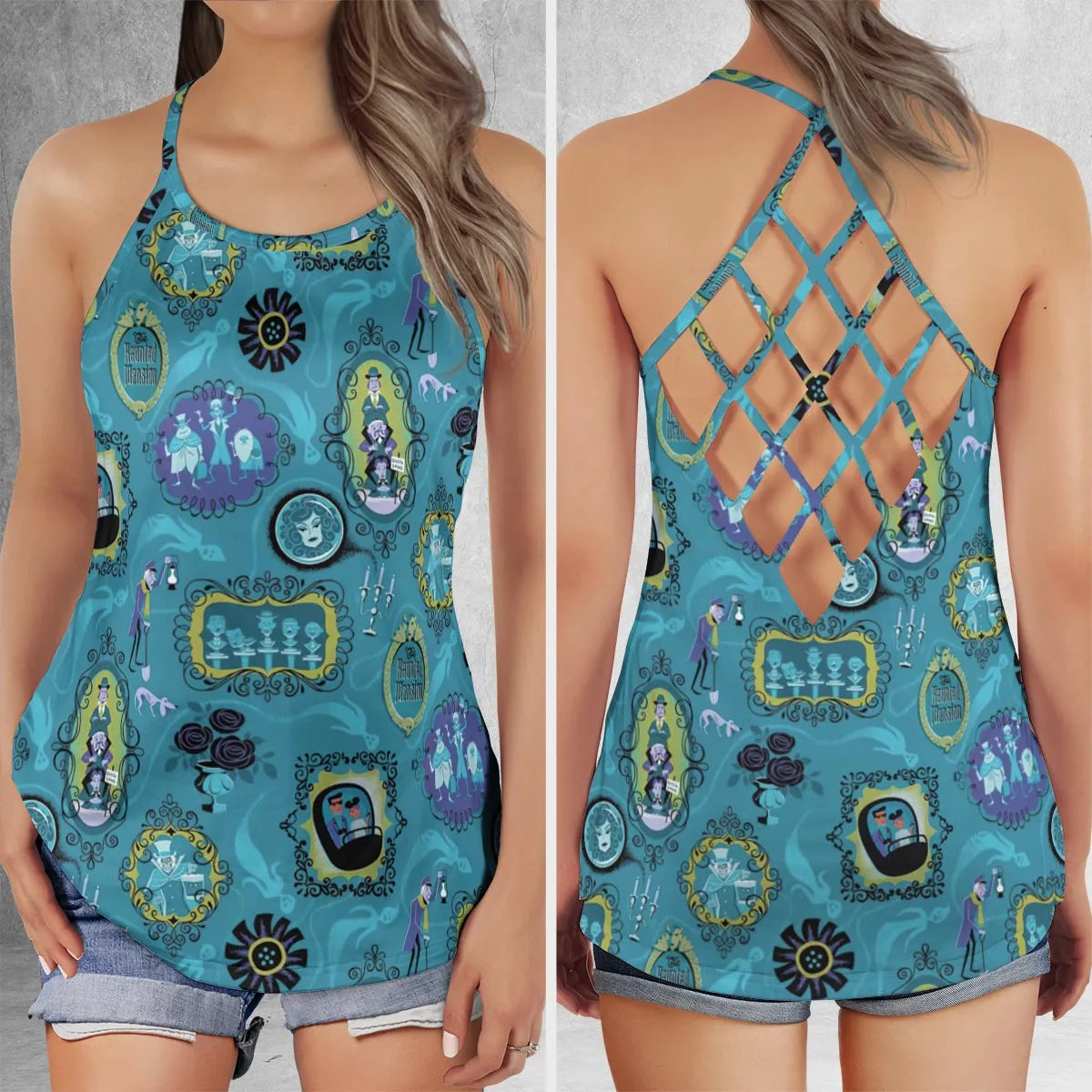 Criss Cross Tank Top - 2ANWPAGM