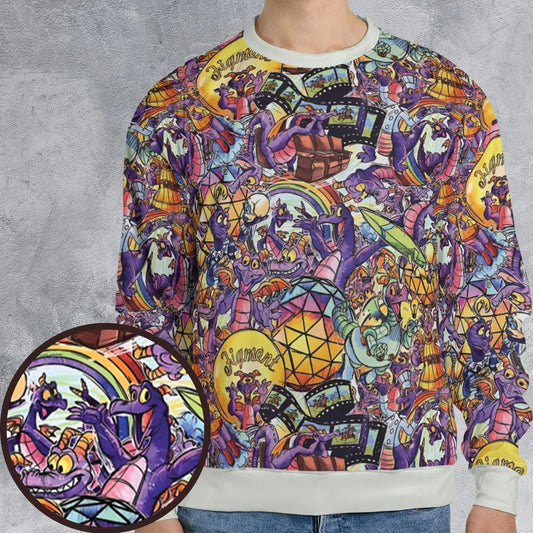 All-over Print Sweatshirt - GNJ4EPSL