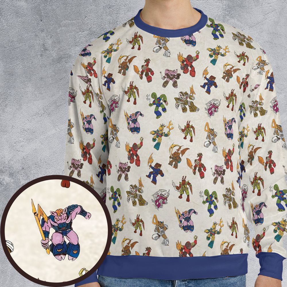 All-over Print Sweatshirt - 8W4FE9GT -  - 1