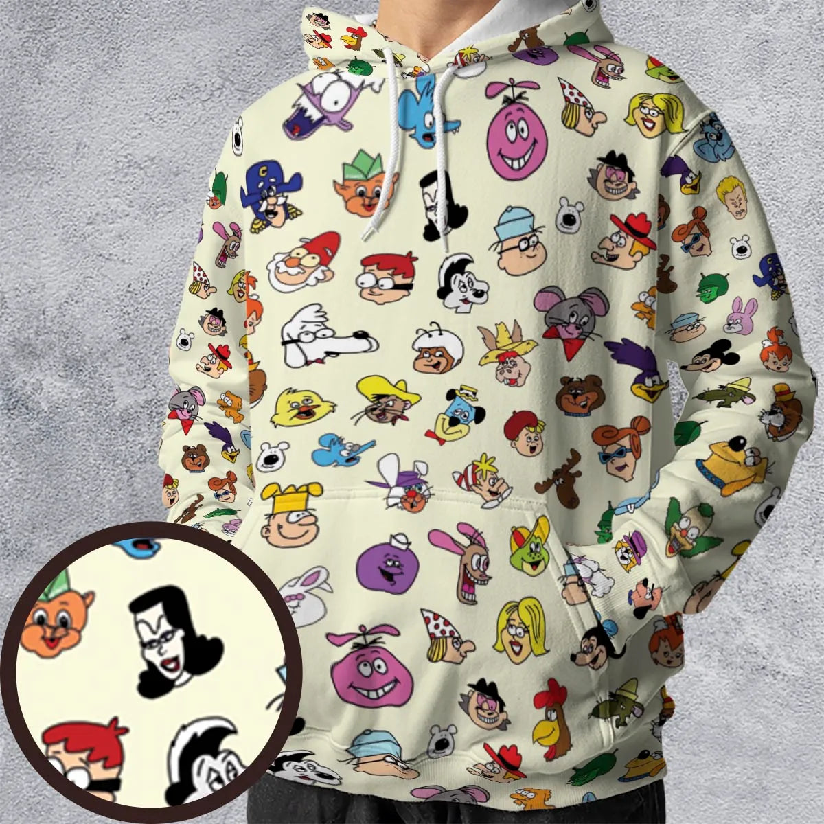 All-over Print Hoodie - PRPAQA23