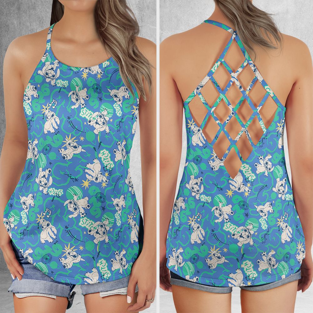 Criss Cross Tank Top - 1JLM65JV -  - 1