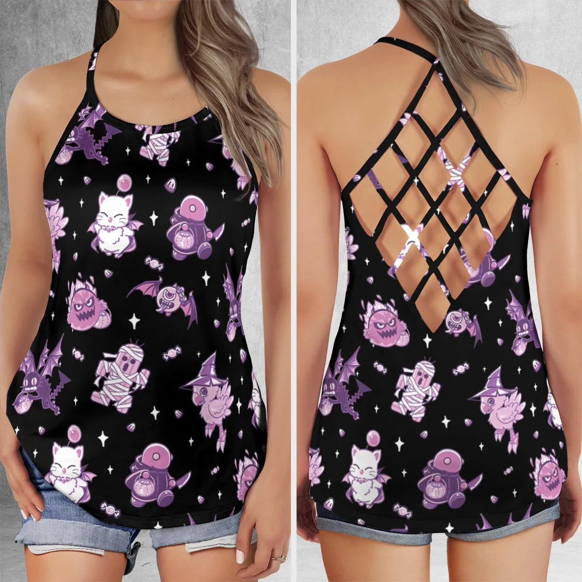 Criss Cross Tank Top - J9S35Y4C