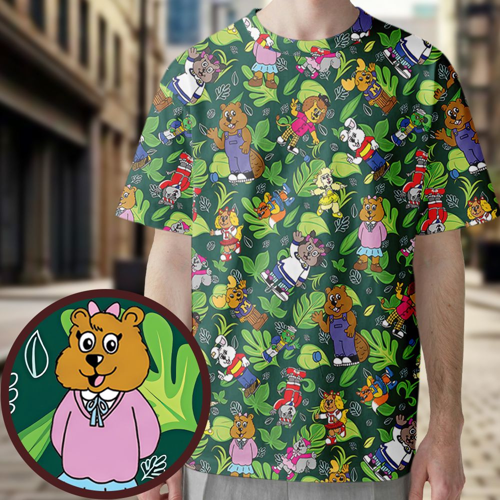 All-Over Print Unisex T-Shirt - UUKLBJN8 -  - 1