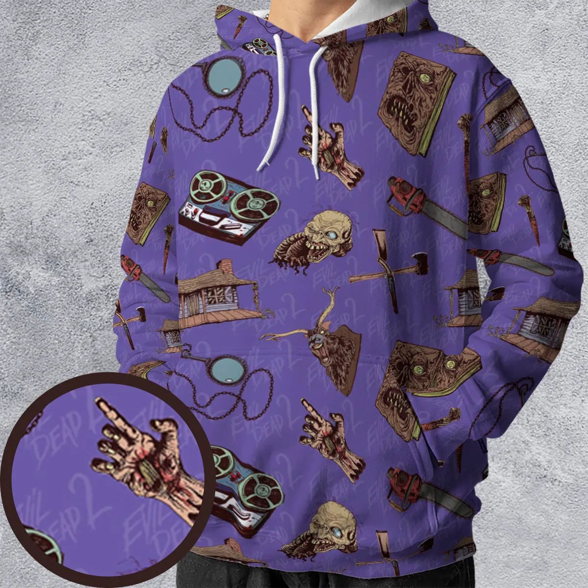 All-over Print Hoodie - 5AK6BQYU