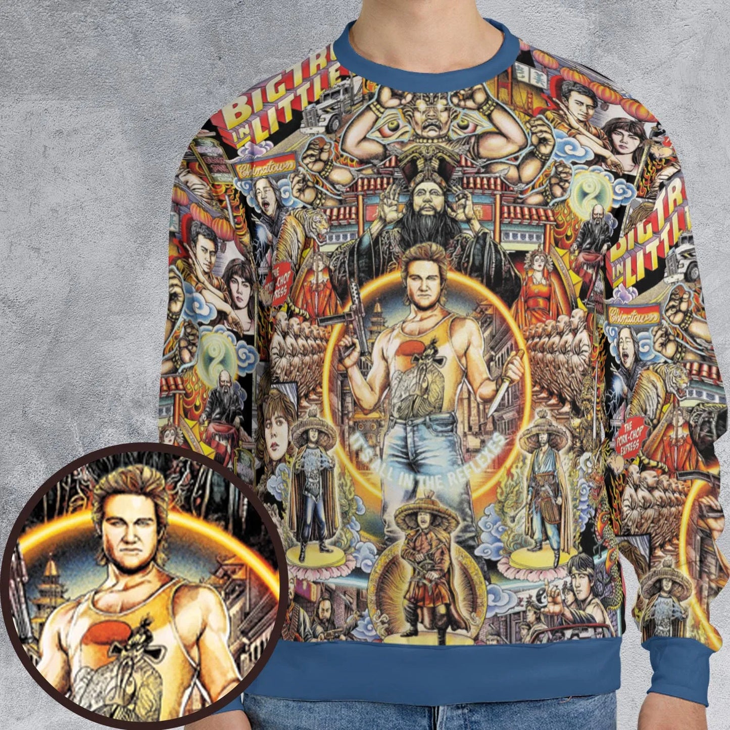 All-over Print Sweatshirt - LFPJF7BN