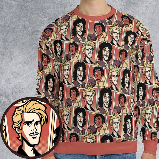 All-over Print Sweatshirt - SLY7UZR6 -  - 1