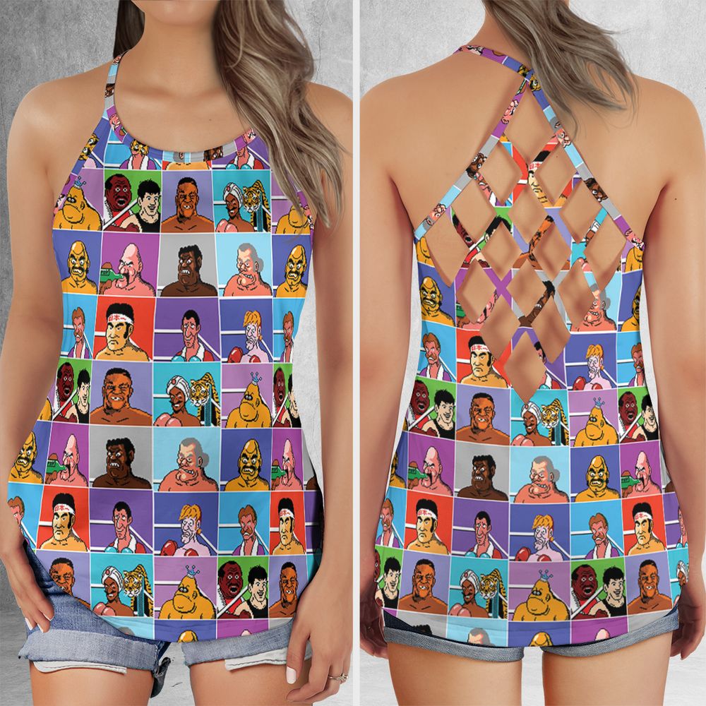 Criss Cross Tank Top - 82LMJ799 -  - 1