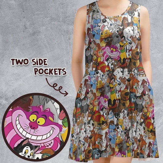 Sleeveless Dress - AWWHEPEQ -  - 1