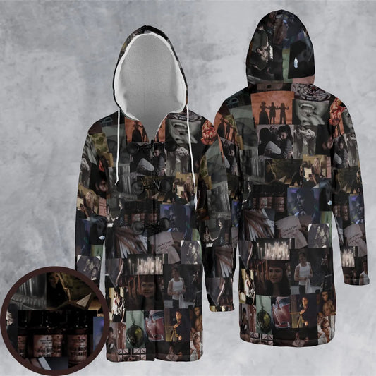 Hooded Cloak Coat - CJHD19GV