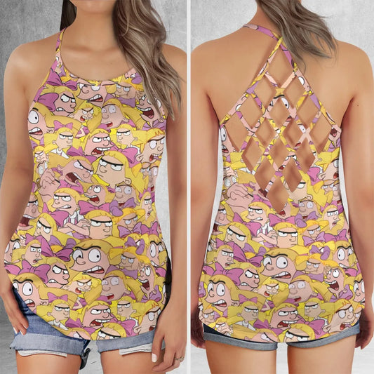 Criss Cross Tank Top - HCRKKY7S