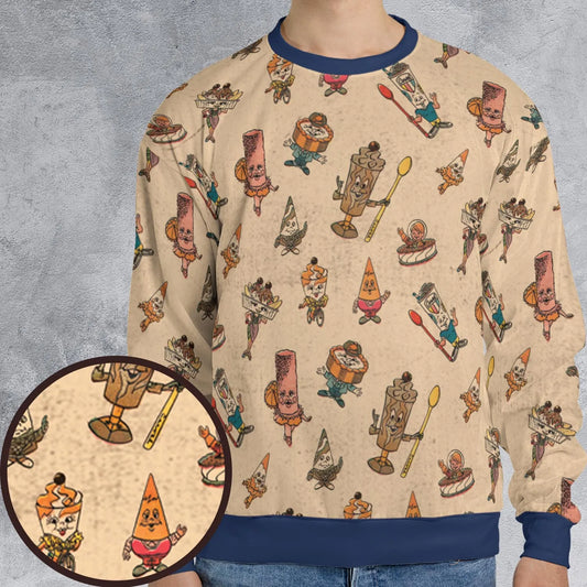 All-over Print Sweatshirt - DXH6PXCF