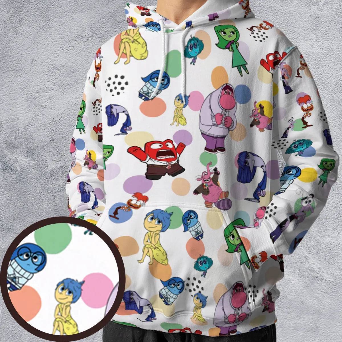 All-over Print Hoodie - 3RQHEH15