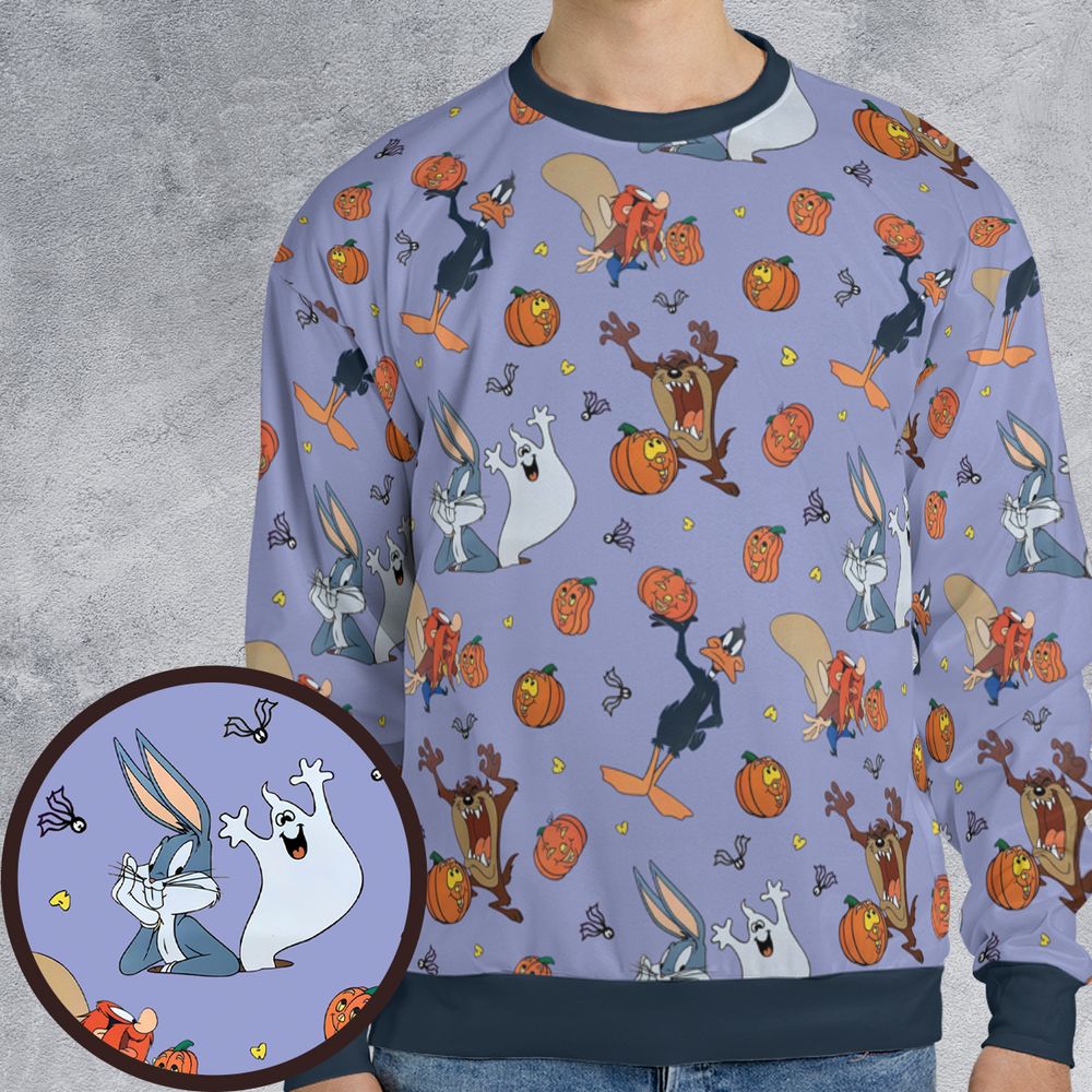 All-over Print Sweatshirt - 444Q5U3J -  - 1