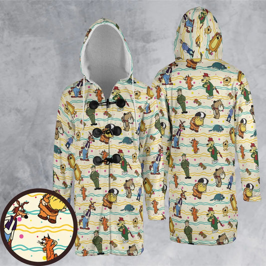 Hooded Cloak Coat - 54JH6XFT