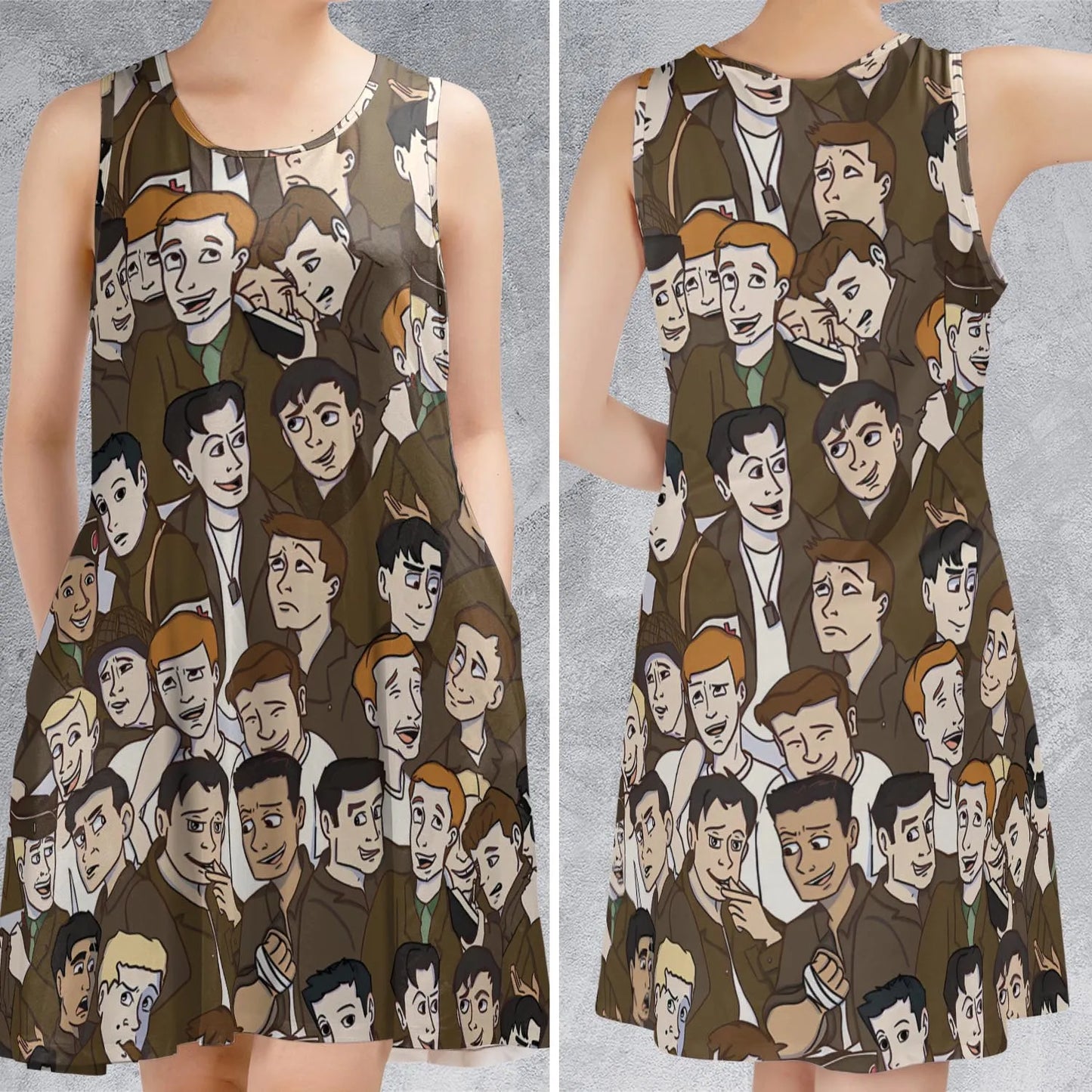 Sleeveless Dress - QKNE7QGA