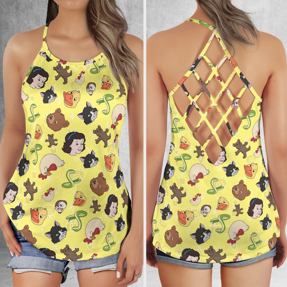 Criss Cross Tank Top - NEPPAX7M -  - 1