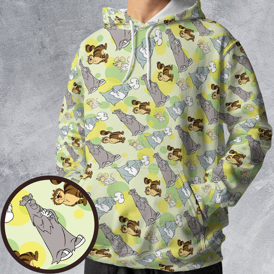 All-over Print Hoodie - LZZ1T5DU -  - 1
