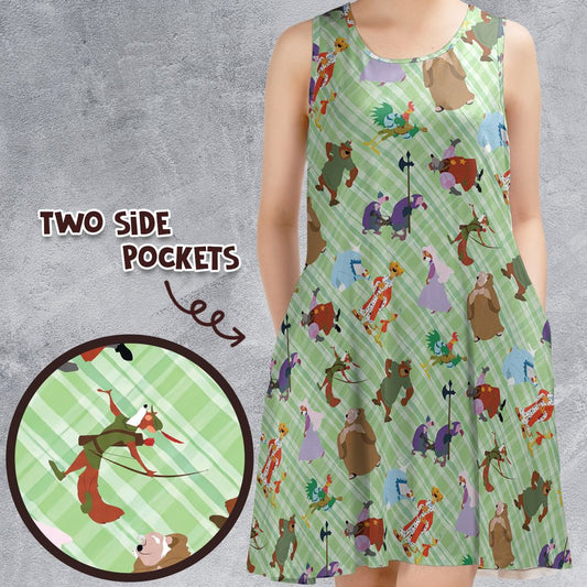 Sleeveless Dress - BGYYBYPH -  - 1