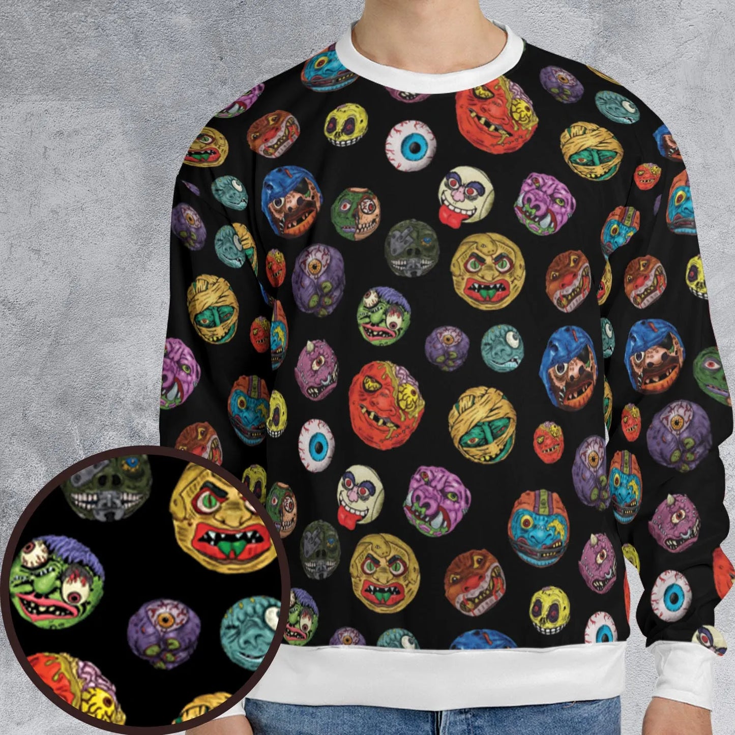 All-over Print Sweatshirt - 47FY6R7K