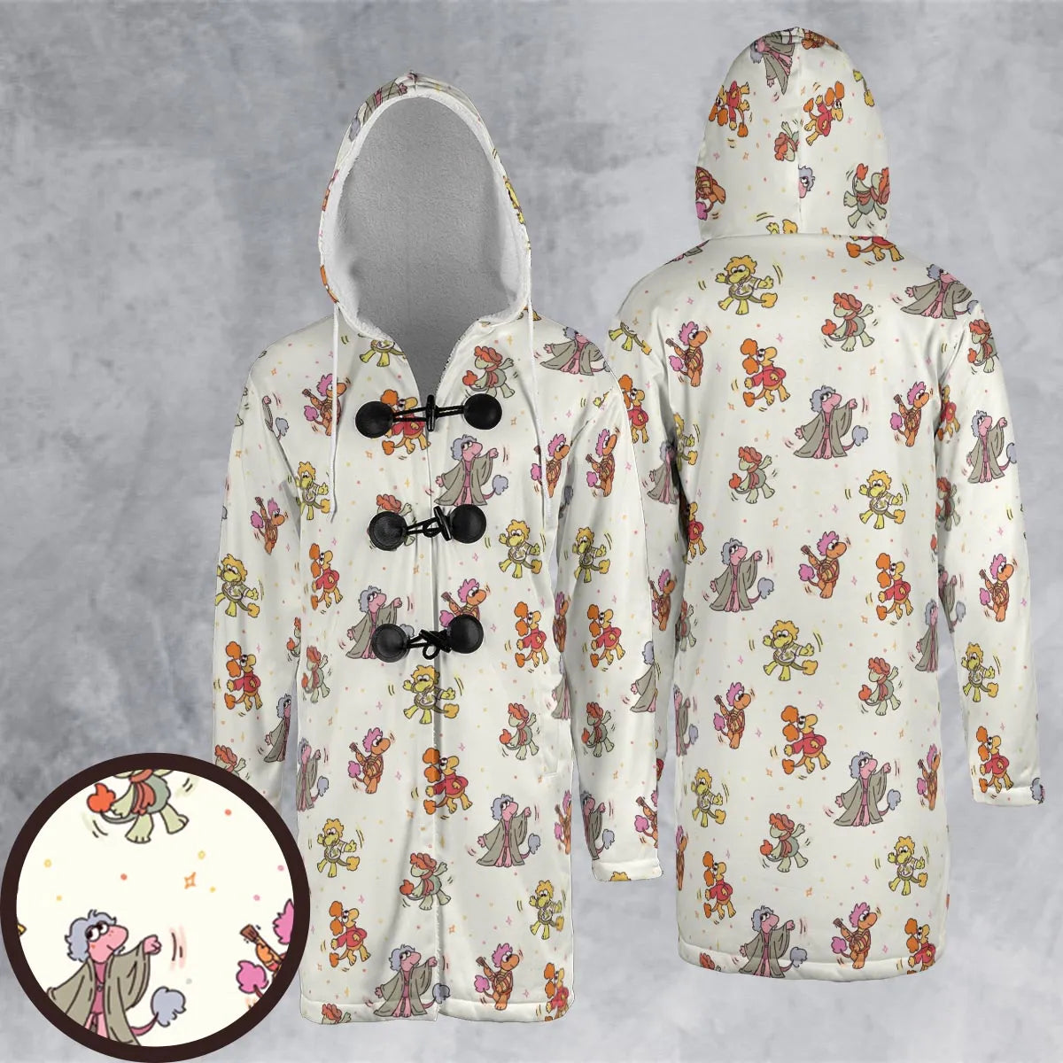 Hooded Cloak Coat - 35L5HF7Z