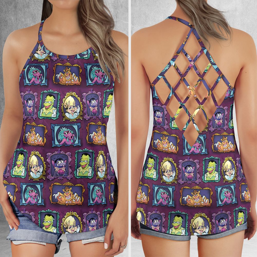 Criss Cross Tank Top - 2PWGDL71 -  - 1