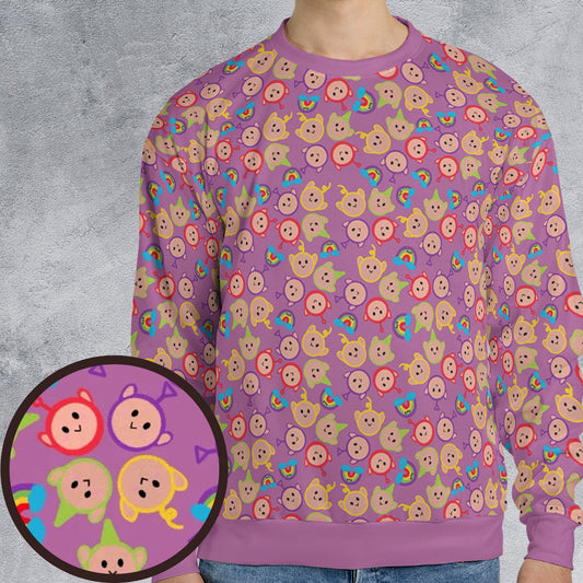 All-over Print Sweatshirt - WWCDWTB2