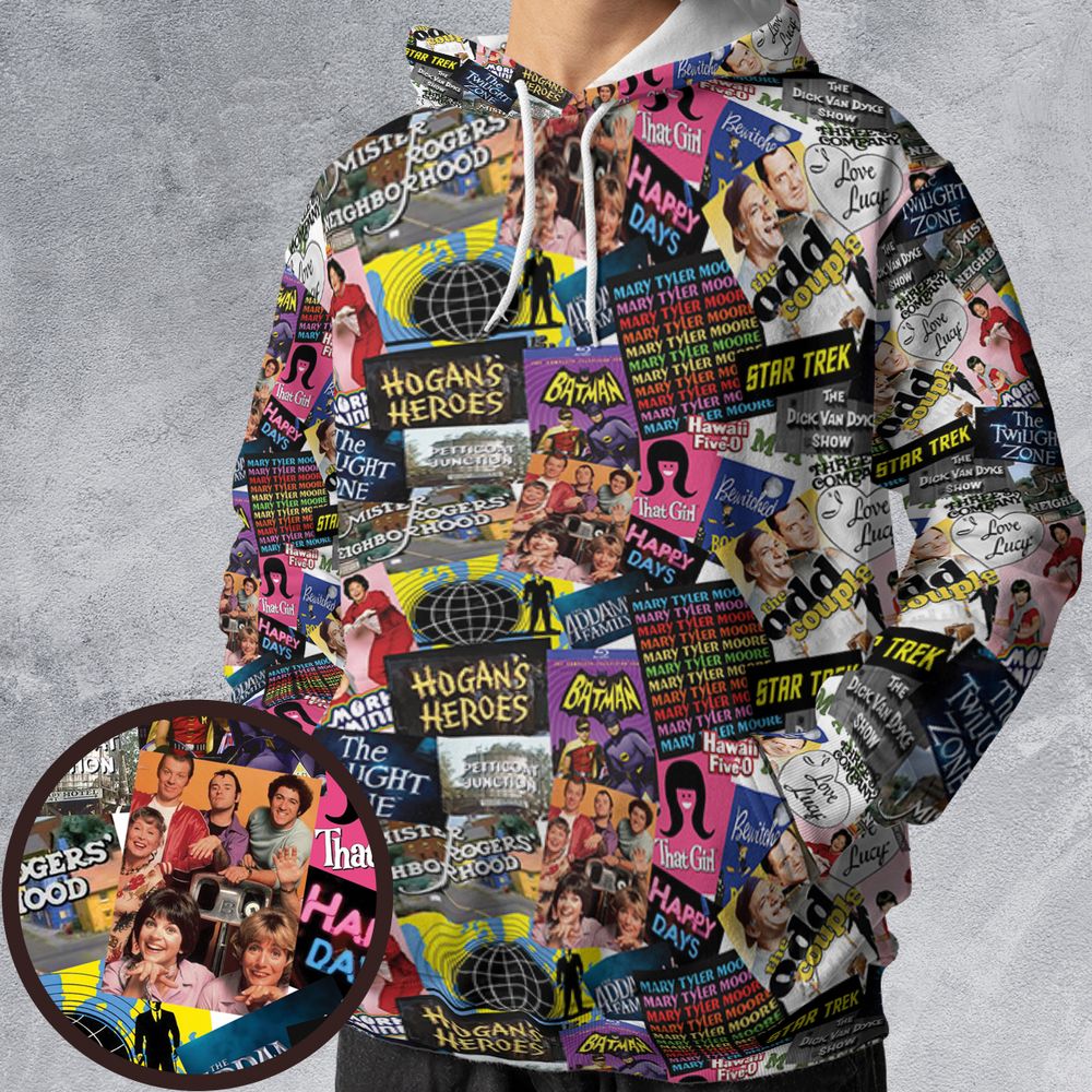 All-over Print Hoodie - PCVT79K2 -  - 1